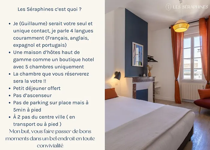 Les Seraphines - D'hotes - Guests House Oda ve Kahvaltı 3*